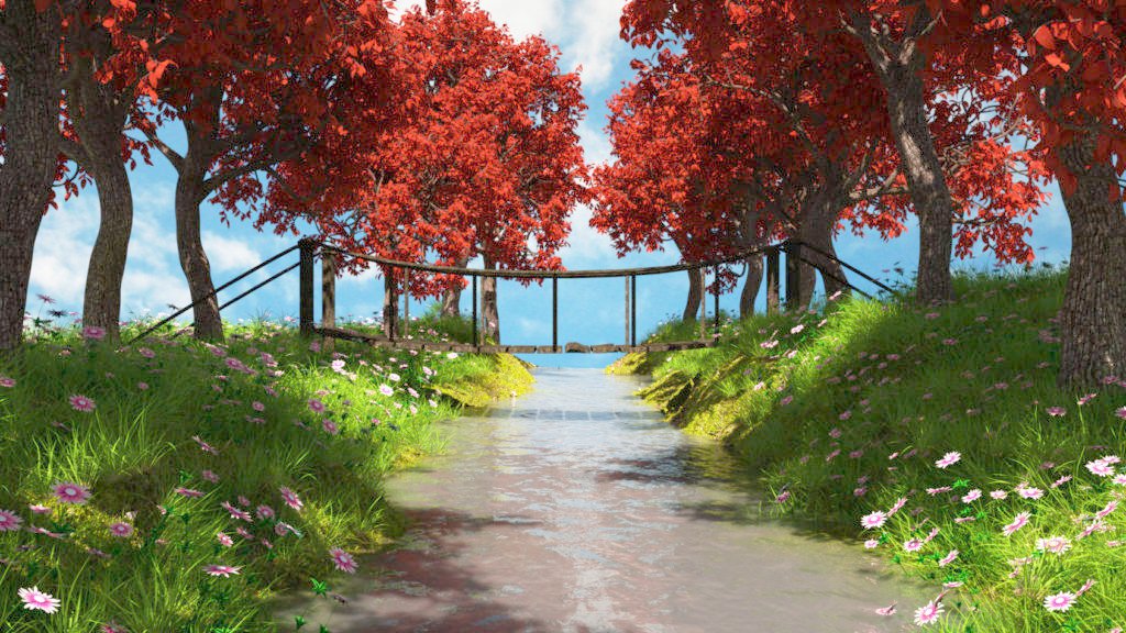 Cinema 4D Octane - Create Beautiful Landscape » Fattu Tutorials