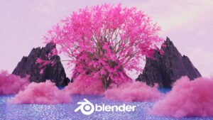 Blender Beginner Modelling Tutorial - Create Beautiful Tree & Cloud ...