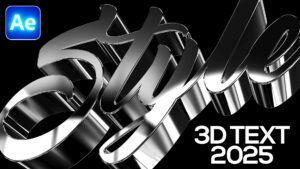 How to Make 3D Text Animation in After Effects » Fattu Tutorials